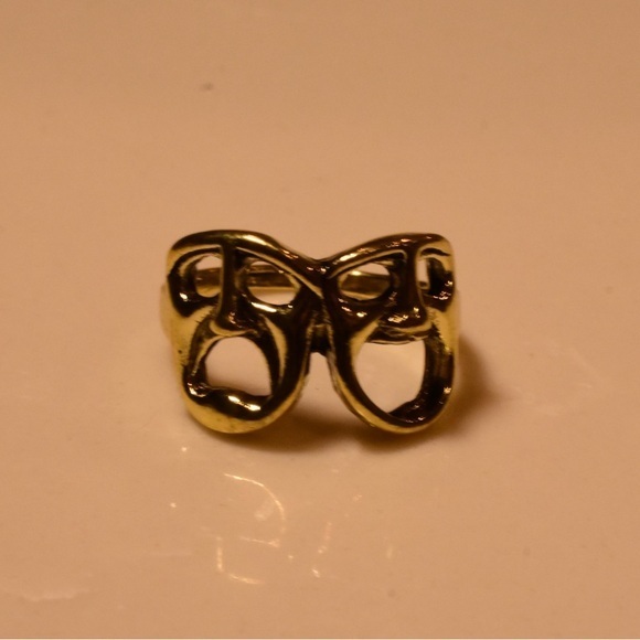 Fashion Jewelry Jewelry - Artistic Gold Tone Ring